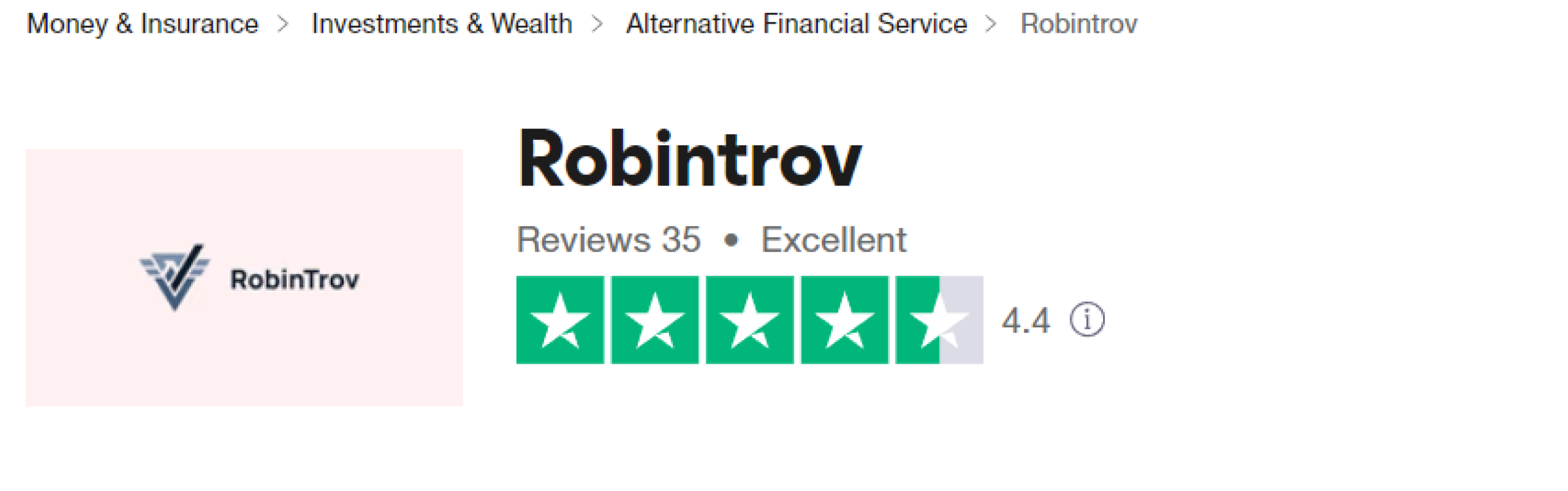 RobinTrov.com reviews trustpilot