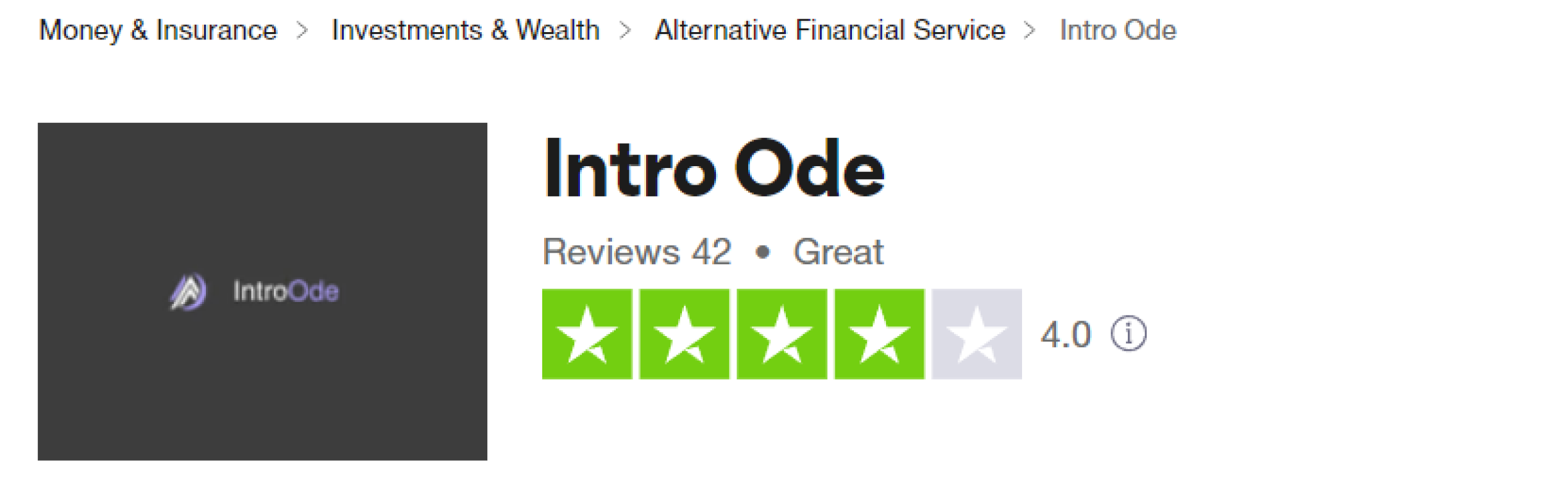 intro-ode.com reviews trustpilot